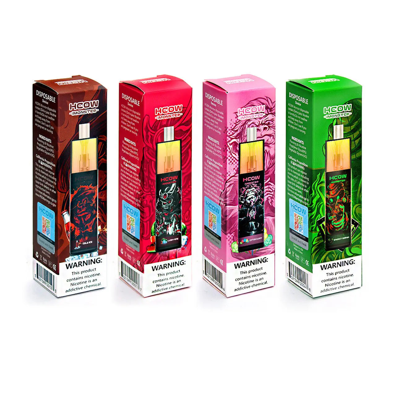 HCOW Monster 6000 Puffs Disposable Vape - Alternative pods | Online Vape & Smoke Shop