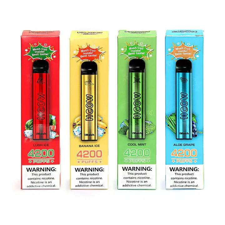 HCOW iMesh 4200 Disposable Vape HCOW iMesh 4200 Disposable Vape