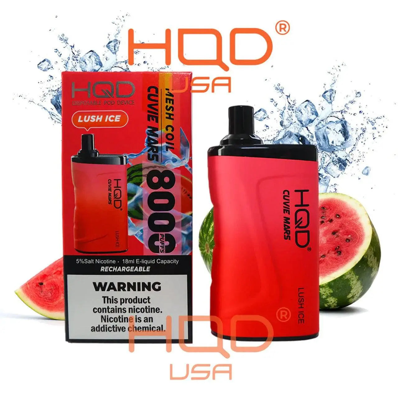 HQD Cuvie Mars 8000 Disposable Vape - Alternative pods | Online Vape & Smoke Shop