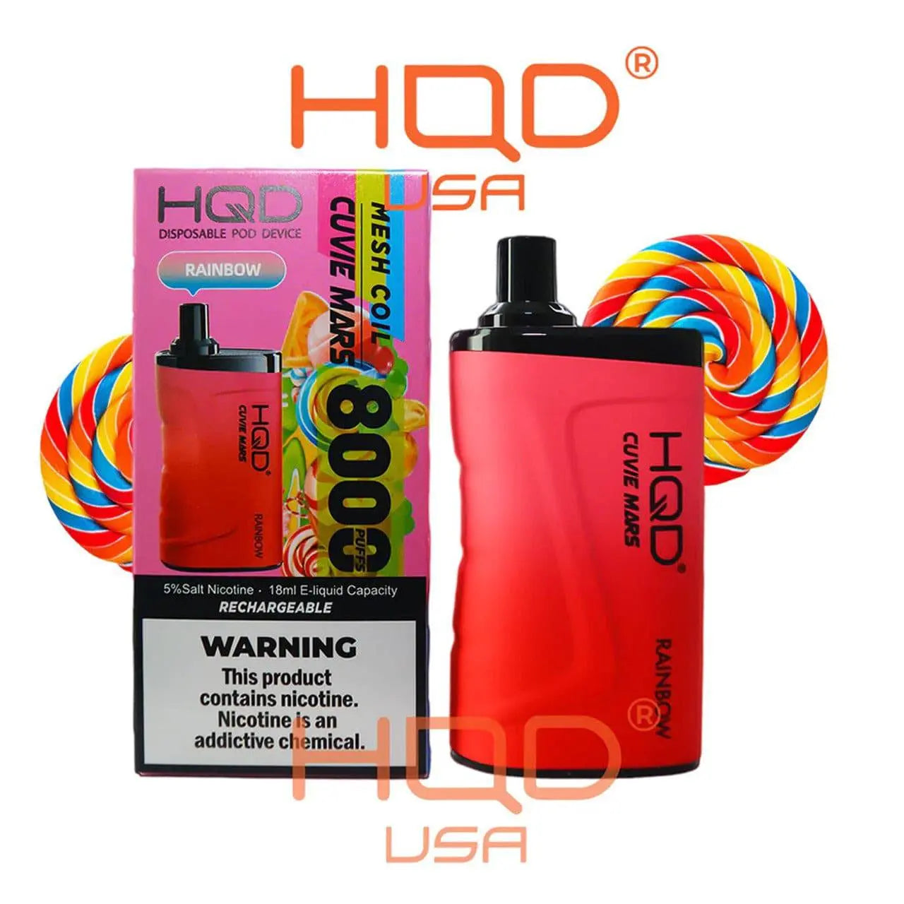 HQD Cuvie Mars 8000 Disposable Vape - Alternative pods | Online Vape & Smoke Shop