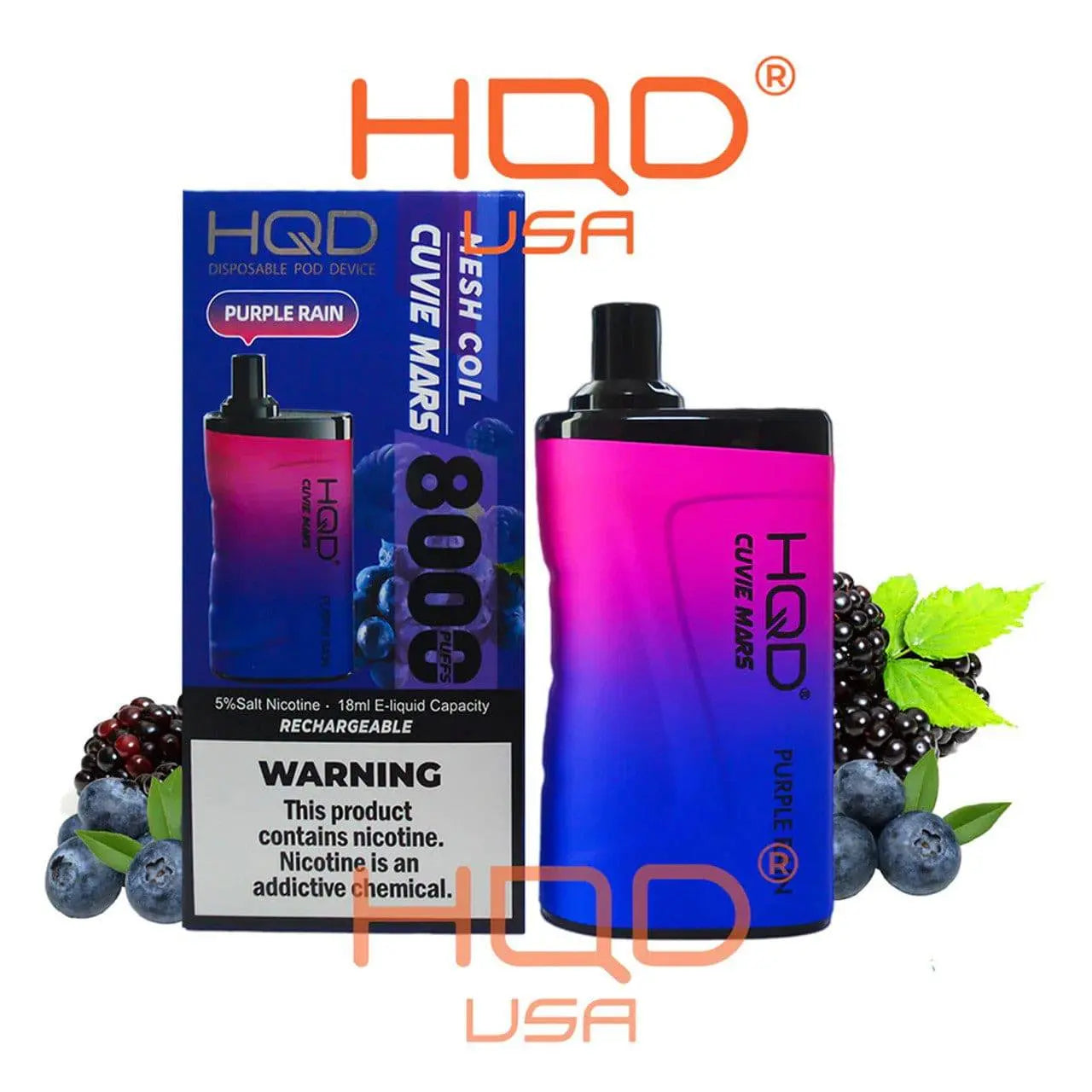 HQD Cuvie Mars 8000 Disposable Vape - Alternative pods | Online Vape & Smoke Shop