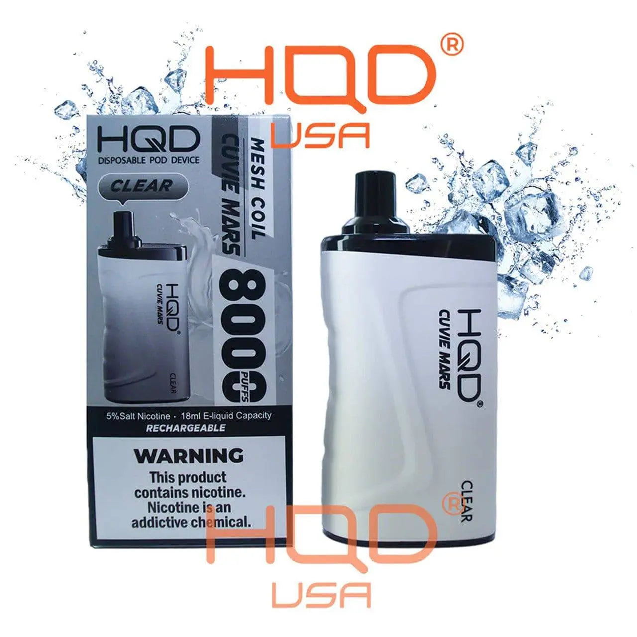 HQD Cuvie Mars 8000 Disposable Vape - Alternative pods | Online Vape & Smoke Shop