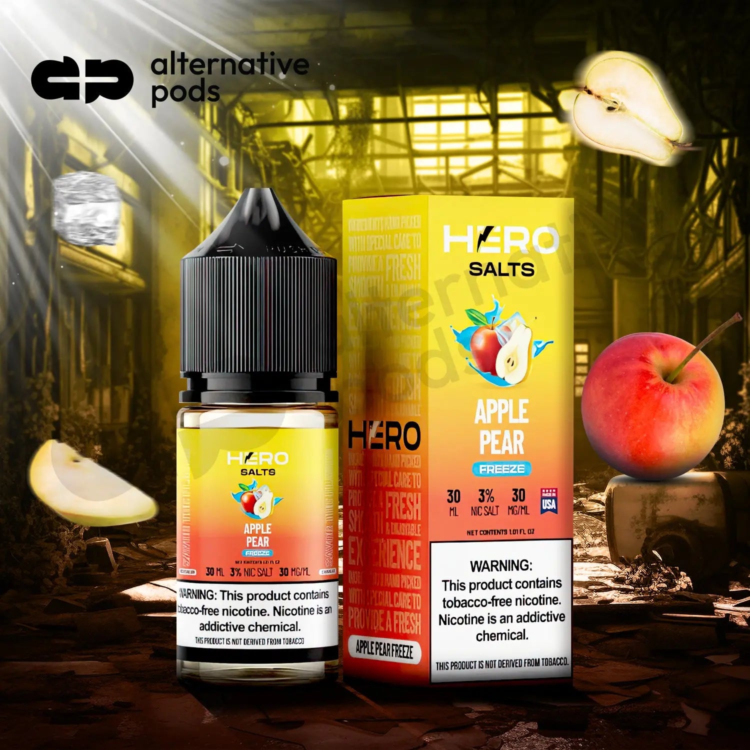 Hero Salts Synthetic Nicotine Salt E-Liquid 30ML - Alternative pods | Online Vape & Smoke Shop