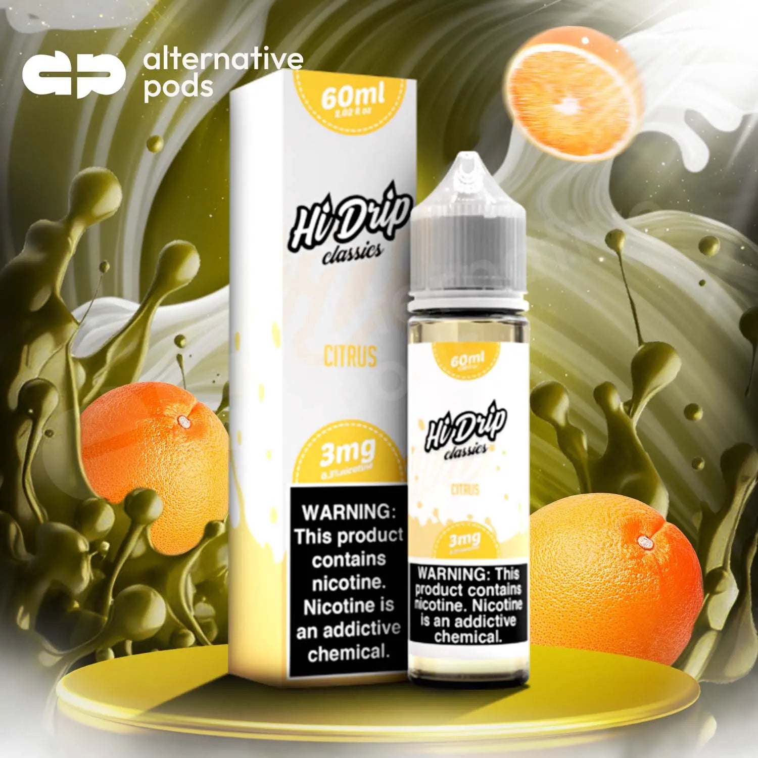 Hi-Drip Classics E-Liquid 60ML - Citrus 