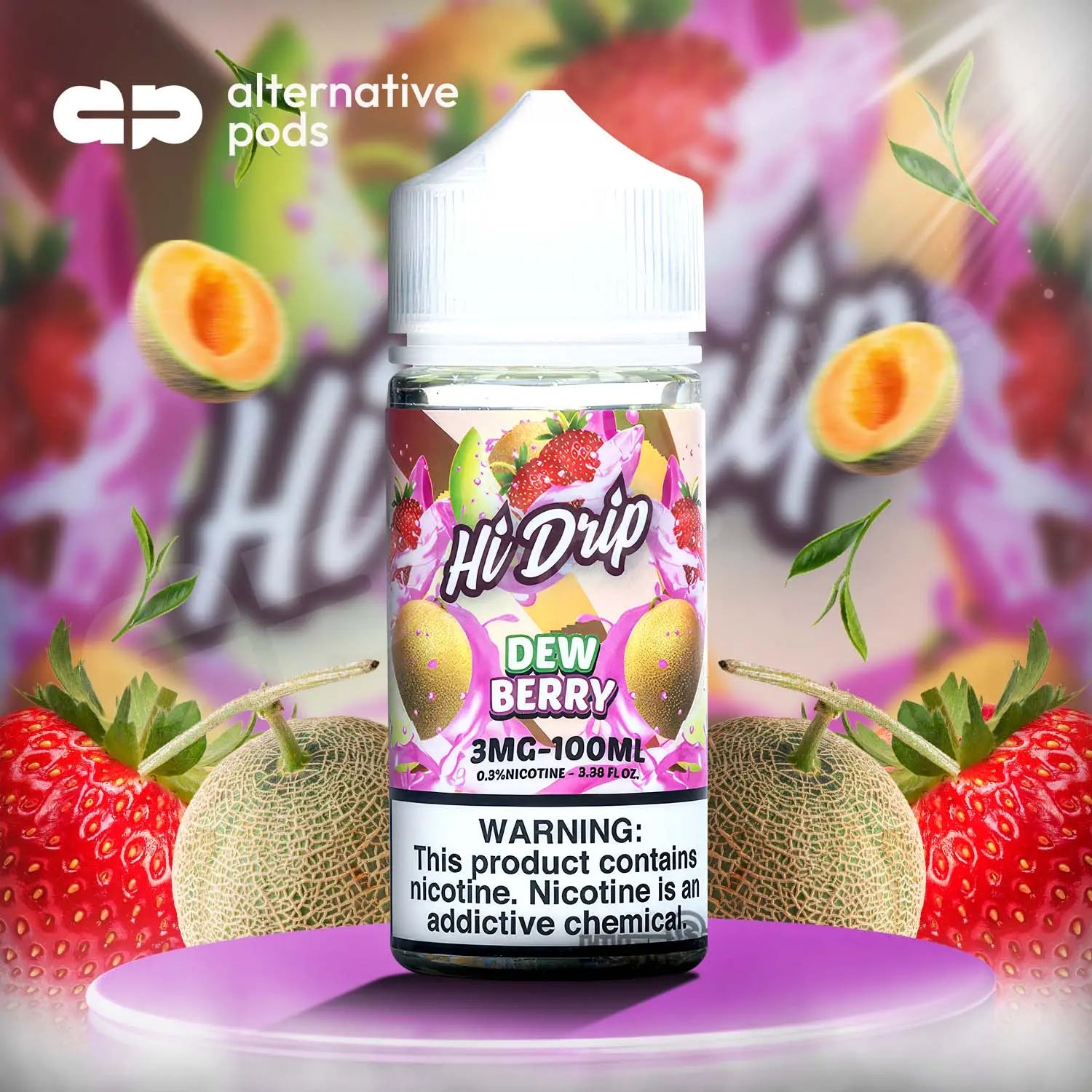 Hi-Drip E-Liquid 100ML - Dew Berry 