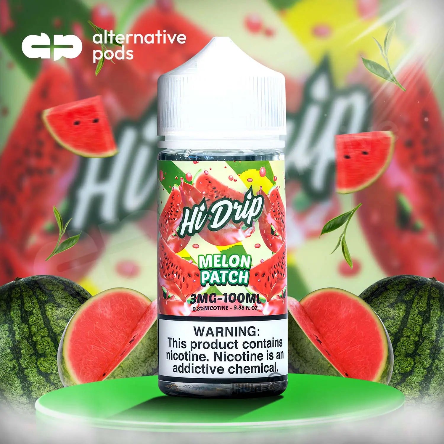 Hi-Drip E-Liquid 100ML - Melon Patch 