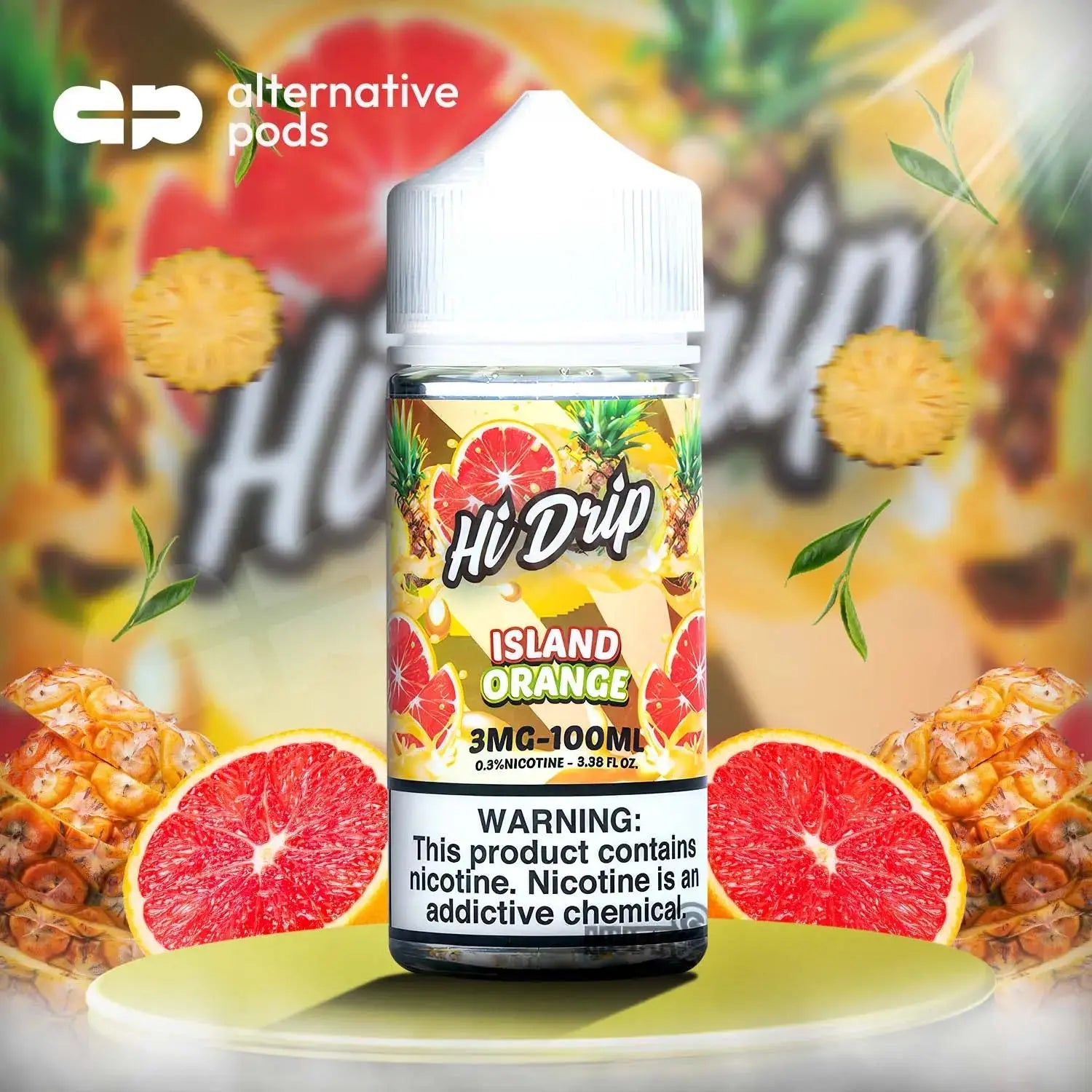 Hi-Drip E-Liquid 100ML - Island Orange 