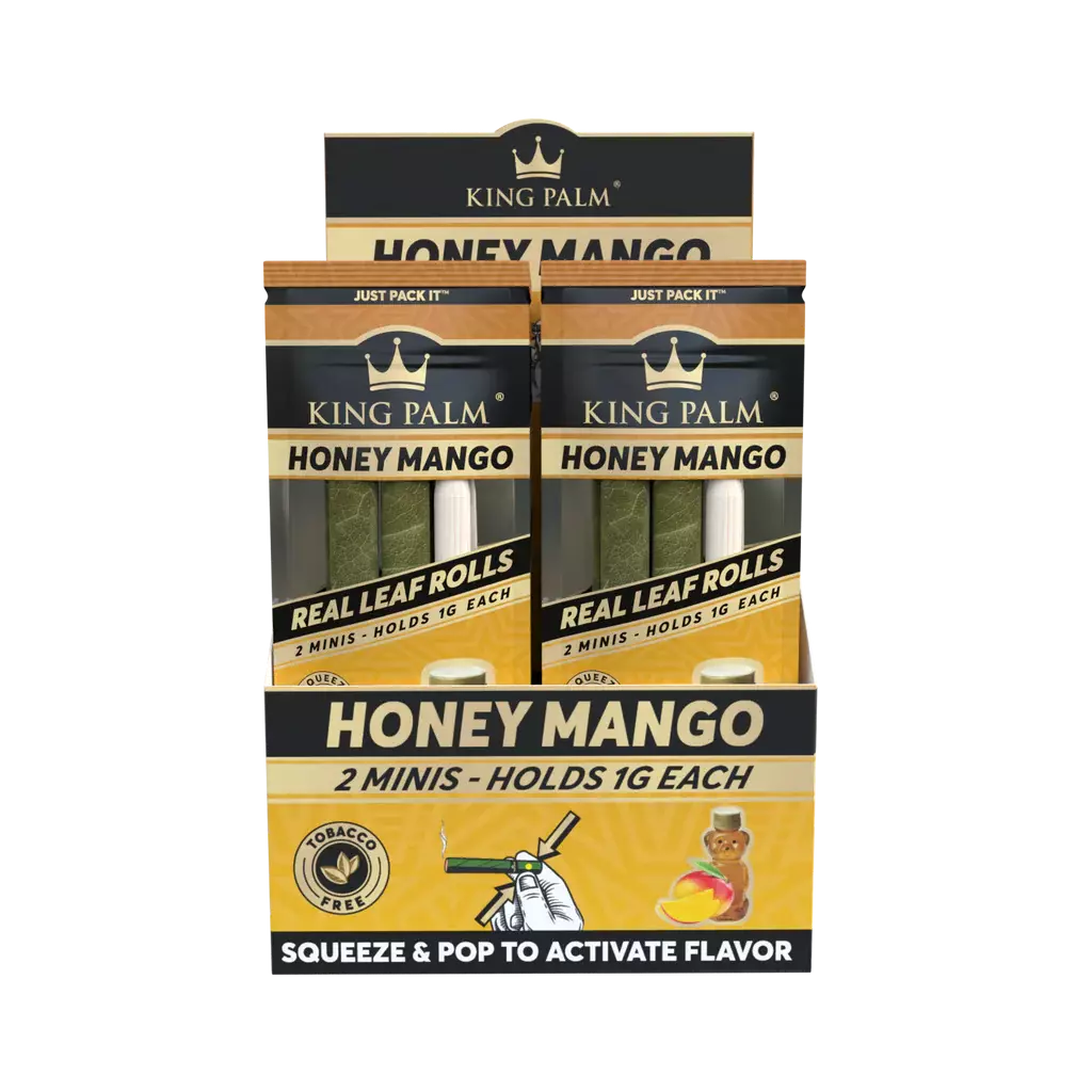 King Palm Cones - Mini - 2pk - Honey Mango 