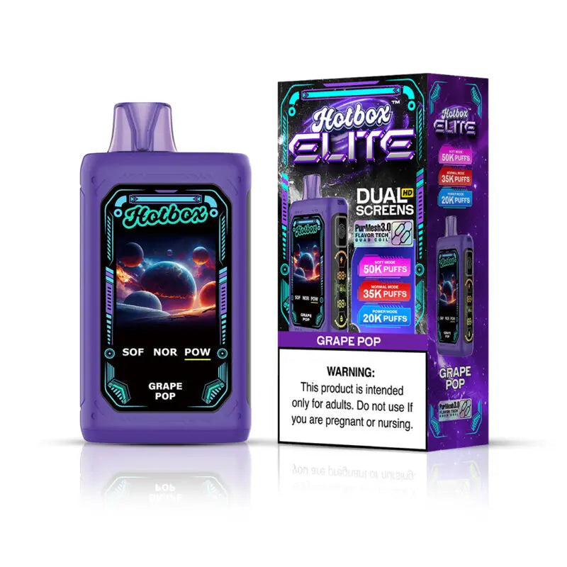 HotBox Elite 50K Disposable - Grape Pop 