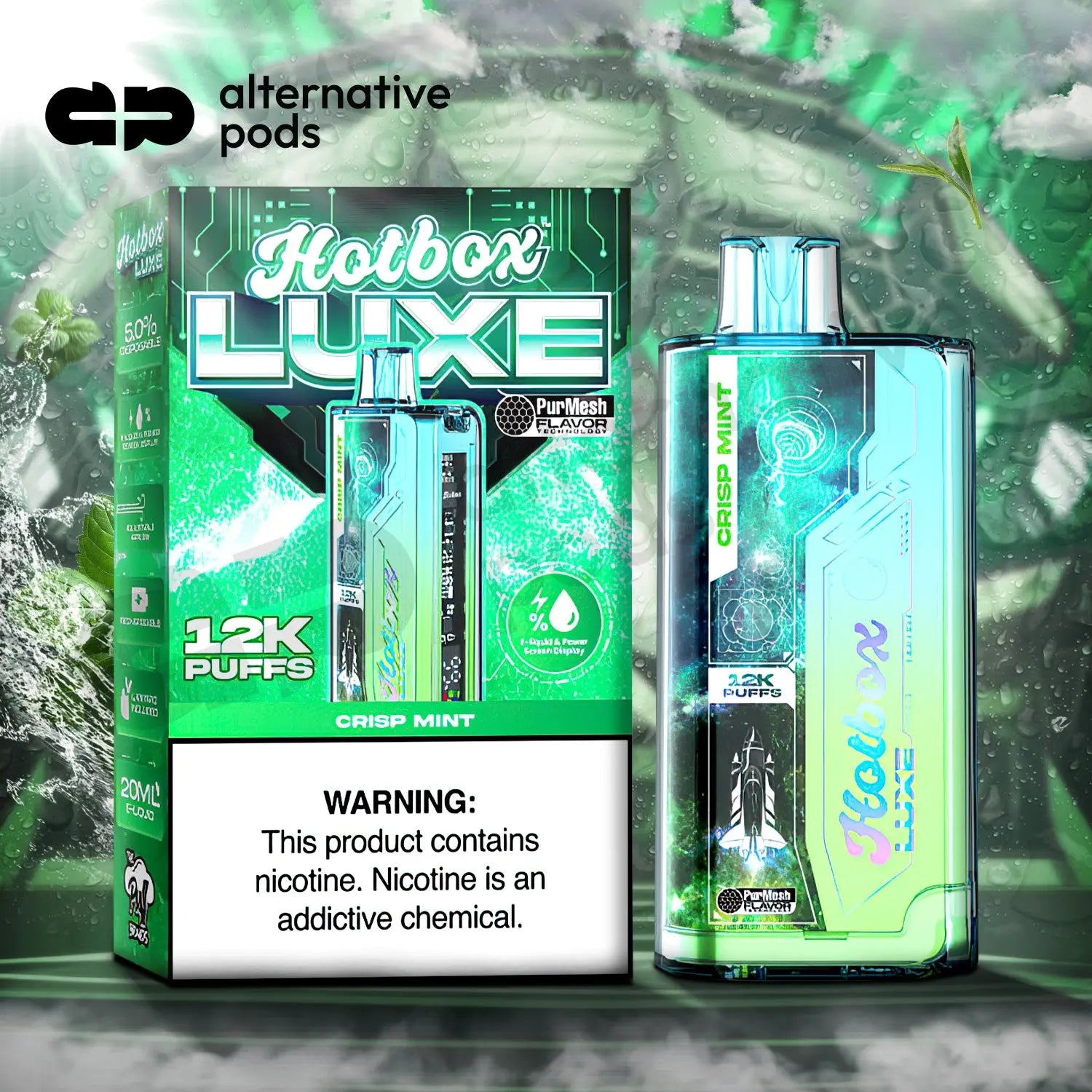 Hotbox LUXE 12K Disposable - Alternative pods | Online Vape & Smoke Shop