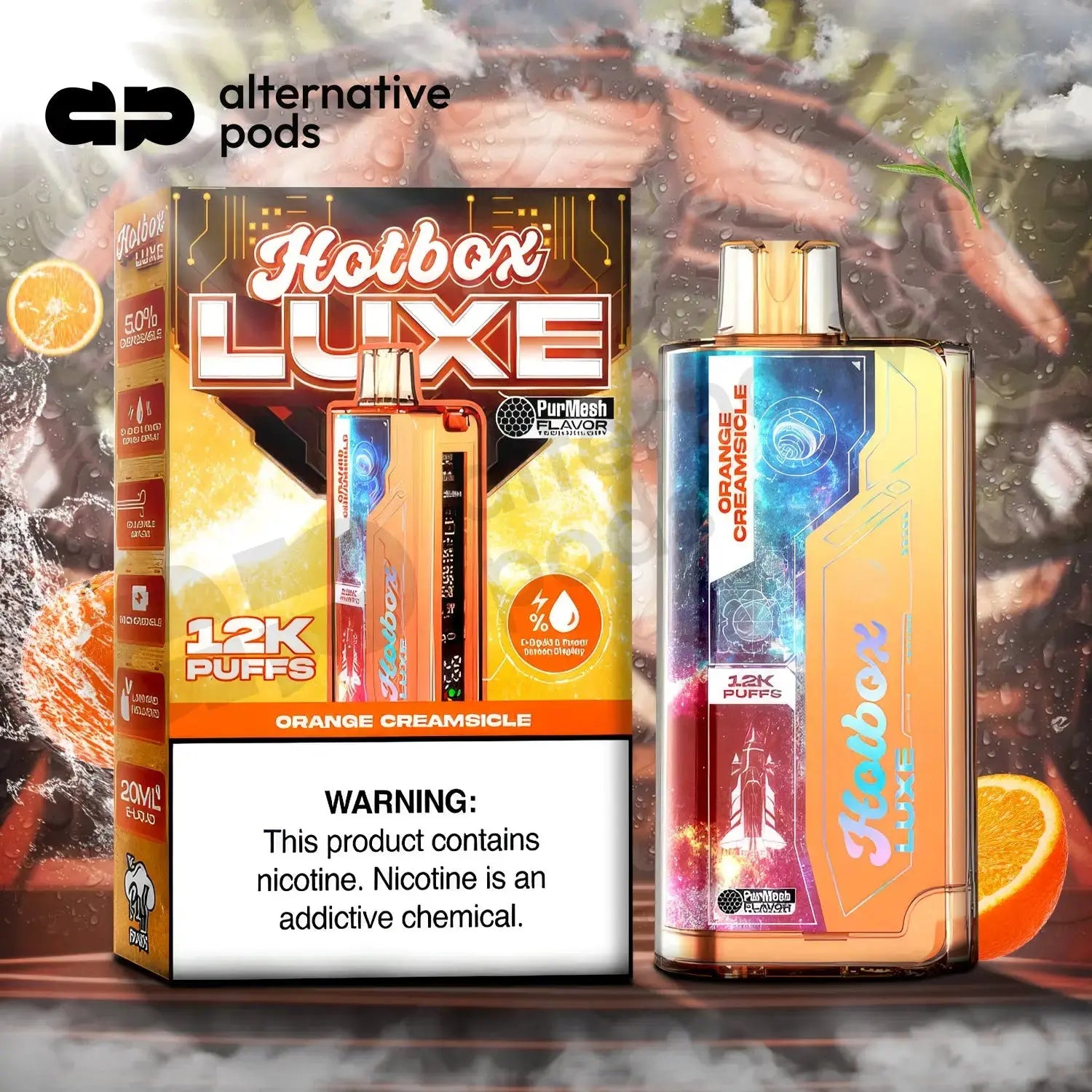 Hotbox LUXE 12K Disposable - Alternative pods | Online Vape & Smoke Shop