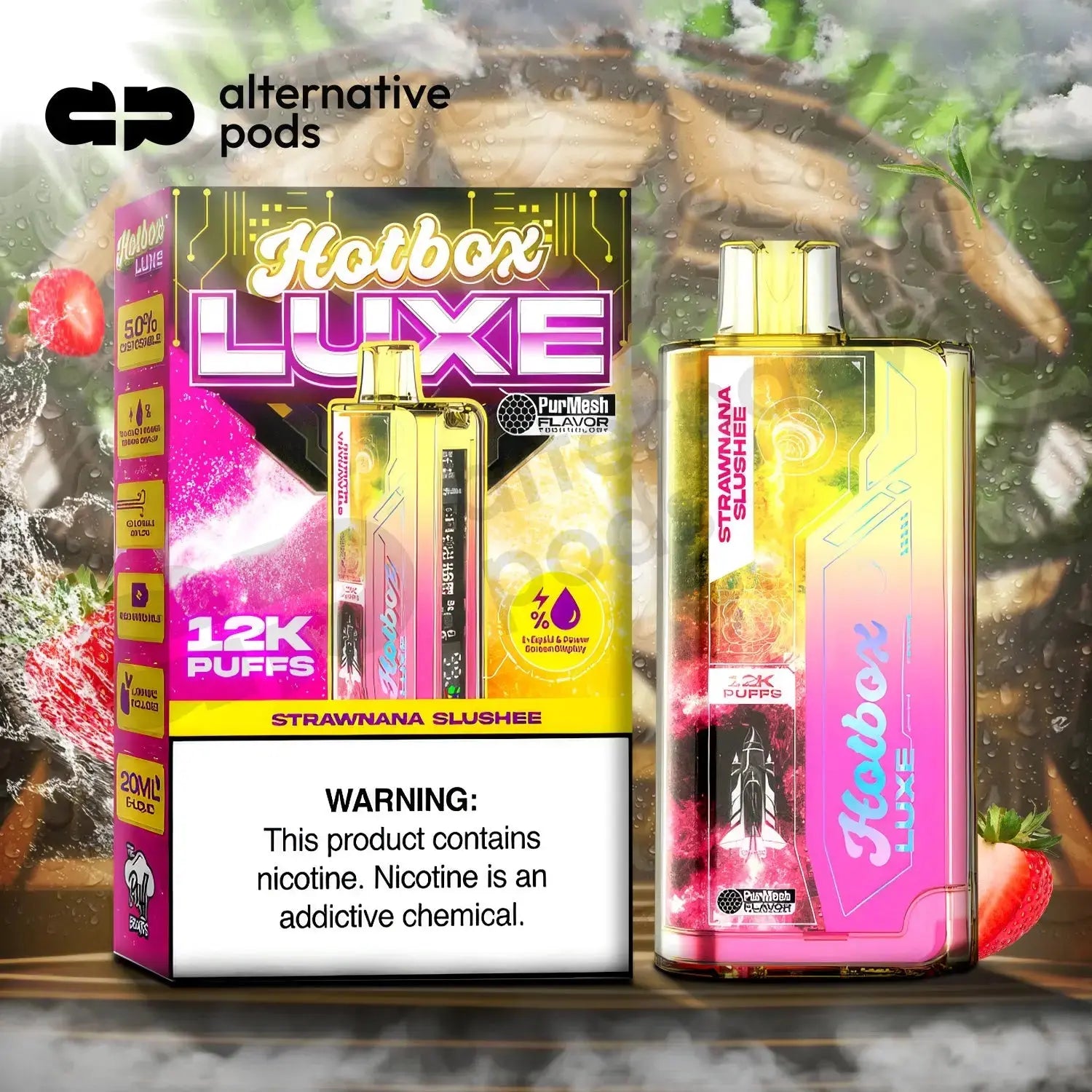 Hotbox Disposable Vape Hotbox LUXE 12K Disposable Hotbox Disposable Vape Hotbox LUXE 12K Disposable