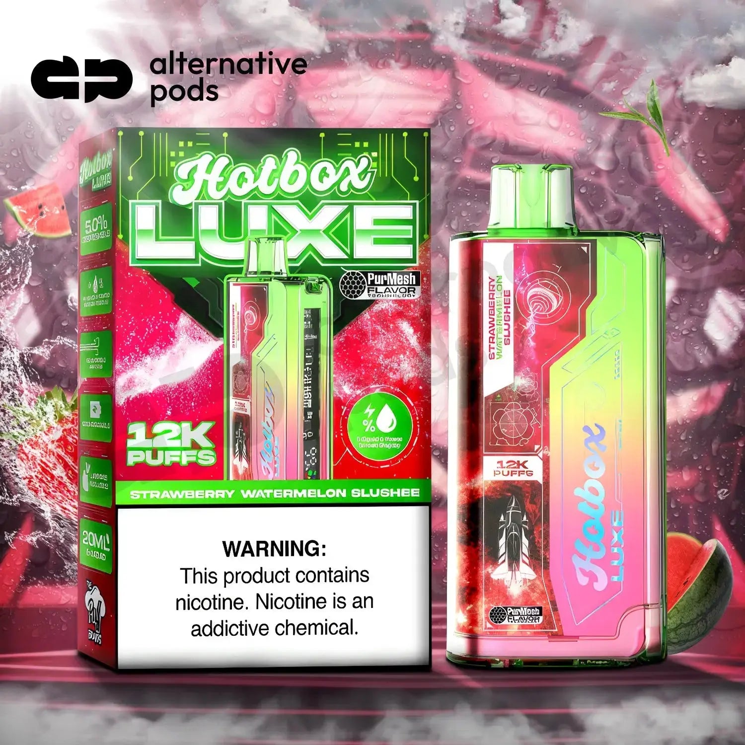 Hotbox LUXE 12K Disposable - Alternative pods | Online Vape & Smoke Shop