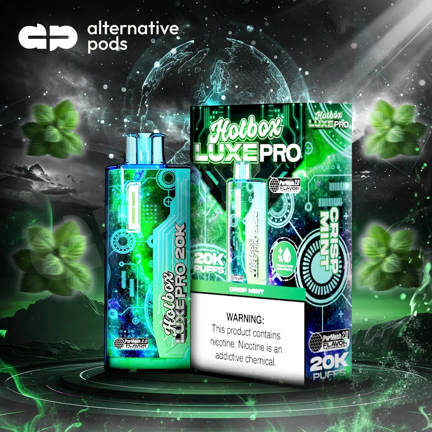 Hotbox LUXE Pro 20K - Alternative pods | Online Vape & Smoke Shop