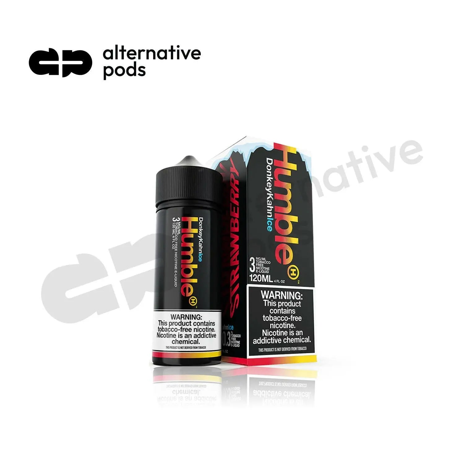 Humble Juice Co. ICE Synthetic Nicotine E-Liquid 120ML - Alternative pods | Online Vape & Smoke Shop