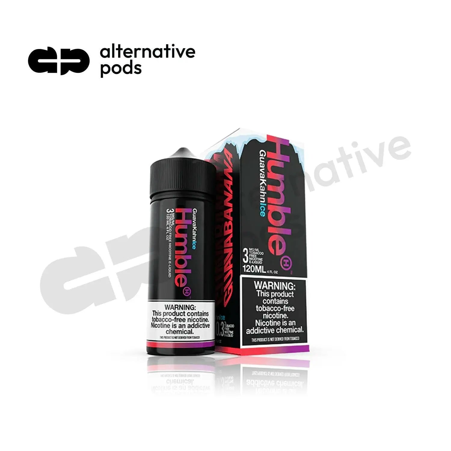 Humble Juice Co. ICE Synthetic Nicotine E-Liquid 120ML - Alternative pods | Online Vape & Smoke Shop