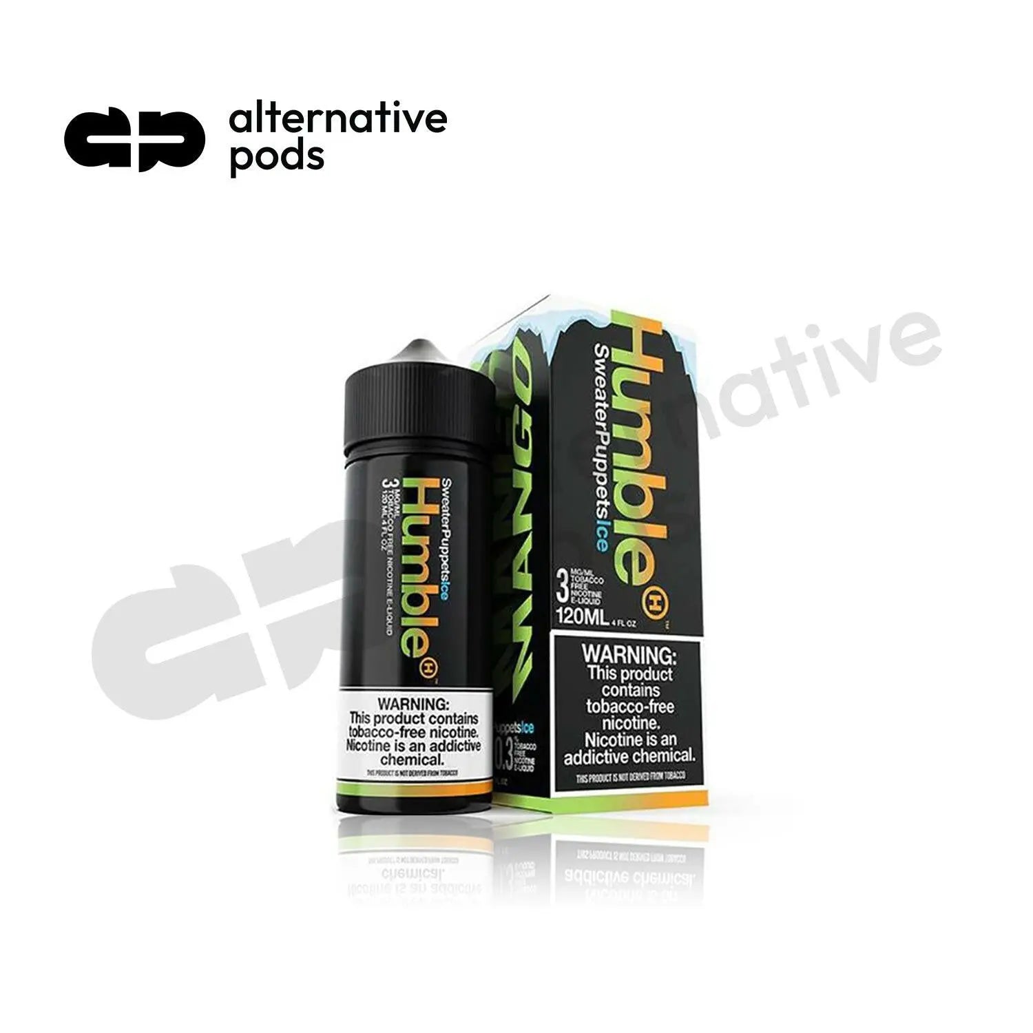 Humble Juice Co. ICE Synthetic Nicotine E-Liquid 120ML - Alternative pods | Online Vape & Smoke Shop