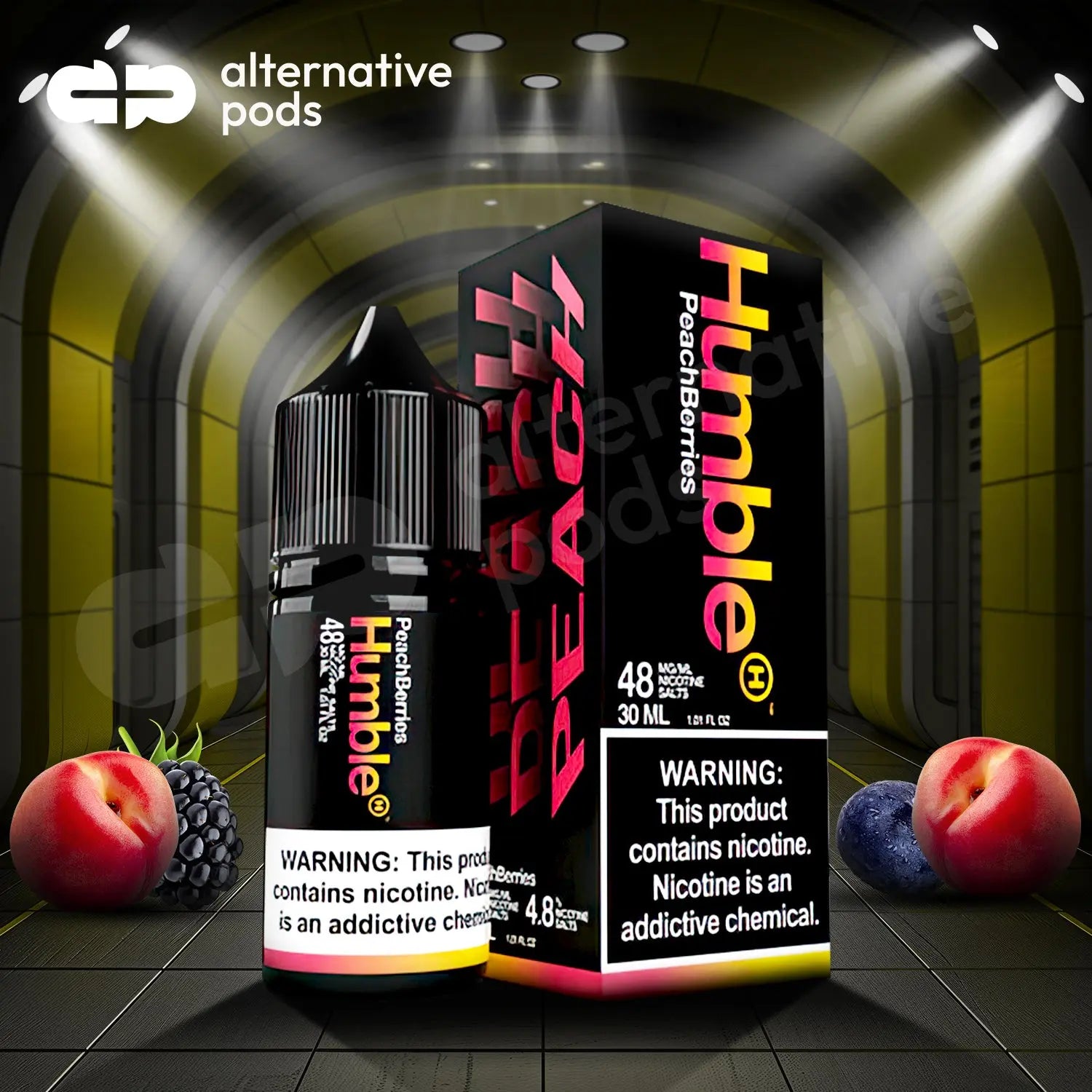 Humble Juice Co. Synthetic Nicotine Salt E-Liquid 30ML - AlternativePods Humble Juice Co. Synthetic Nicotine Salt E-Liquid 30ML - AlternativePods