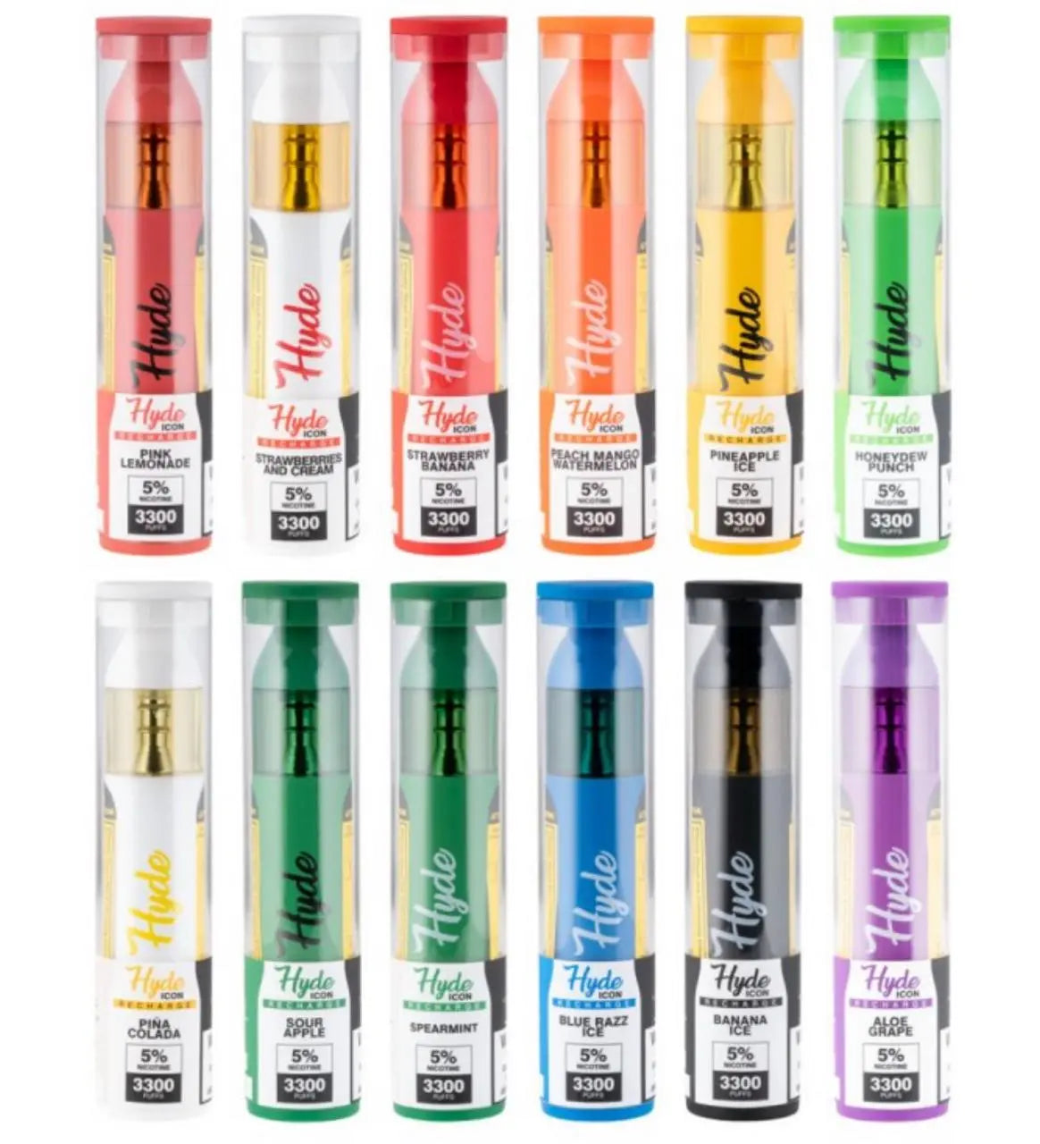 Hyde Icon RECHARGE Disposable Vape - Alternative pods | Online Vape & Smoke Shop