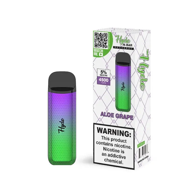 Hyde N-Bar Recharge Vape - Aloe Grape 