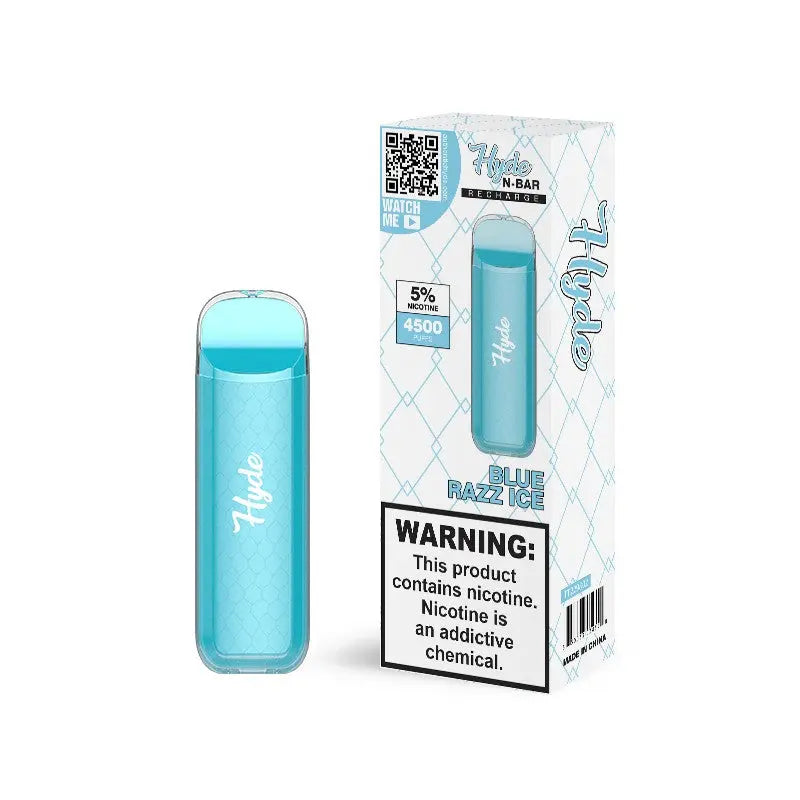 Hyde N-Bar Recharge Vape - Blue Razz Ice 