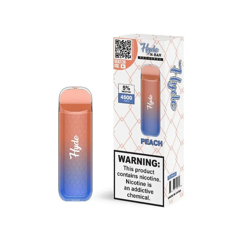 Hyde N-Bar Recharge Vape - Peach 
