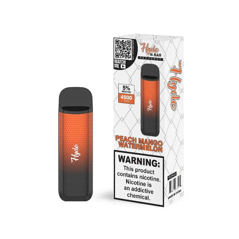Hyde N-Bar Recharge Vape - Peach Mango Watermelon 