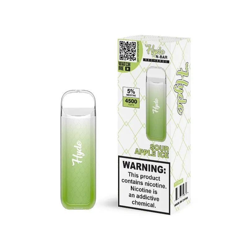 Hyde N-Bar Recharge Vape - Sour Apple Ice 