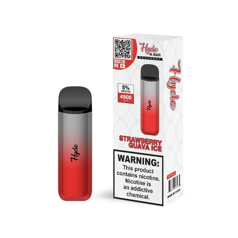 Hyde N-Bar Recharge Vape - Strawberry Guava Ice 