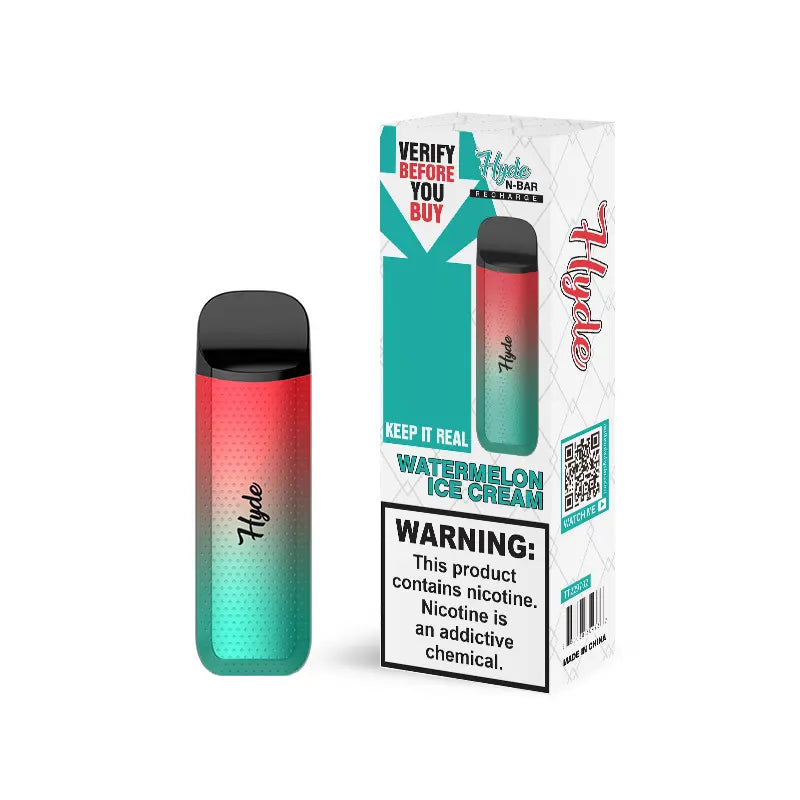 Hyde N-Bar Recharge Vape - Watermelon Ice Cream 