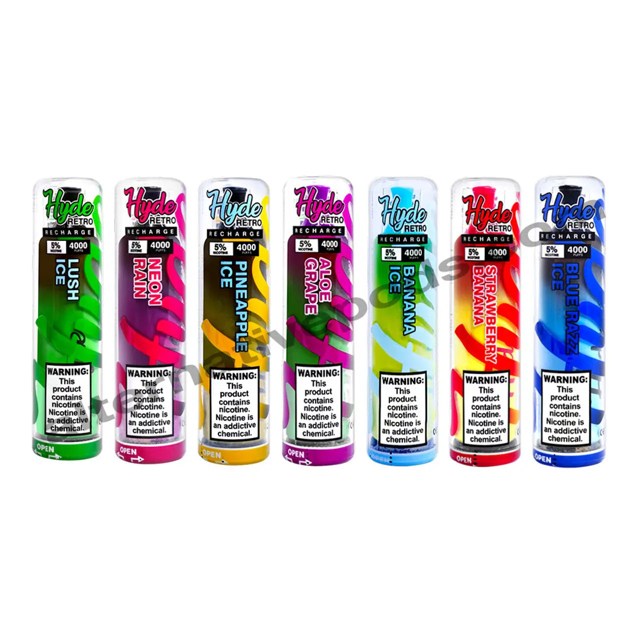 Hyde Retro RECHARGE Disposable Vape - Alternative pods | Online Vape & Smoke Shop