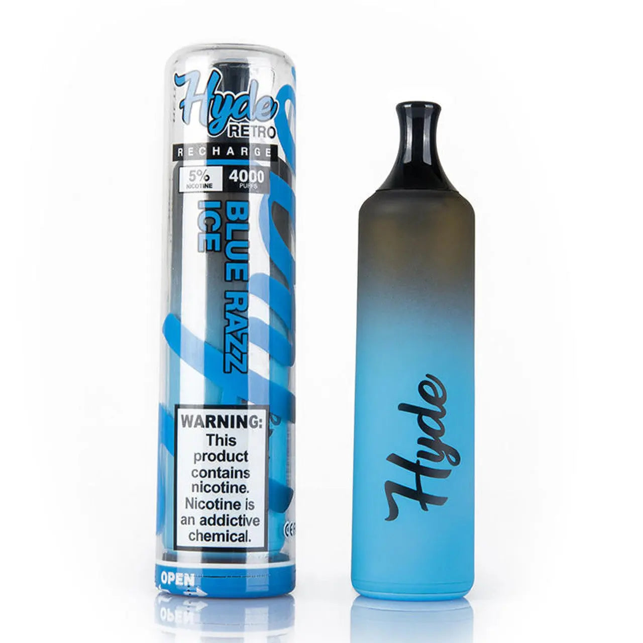 Hyde Retro RECHARGE Disposable Vape - Blue Razz Ice 