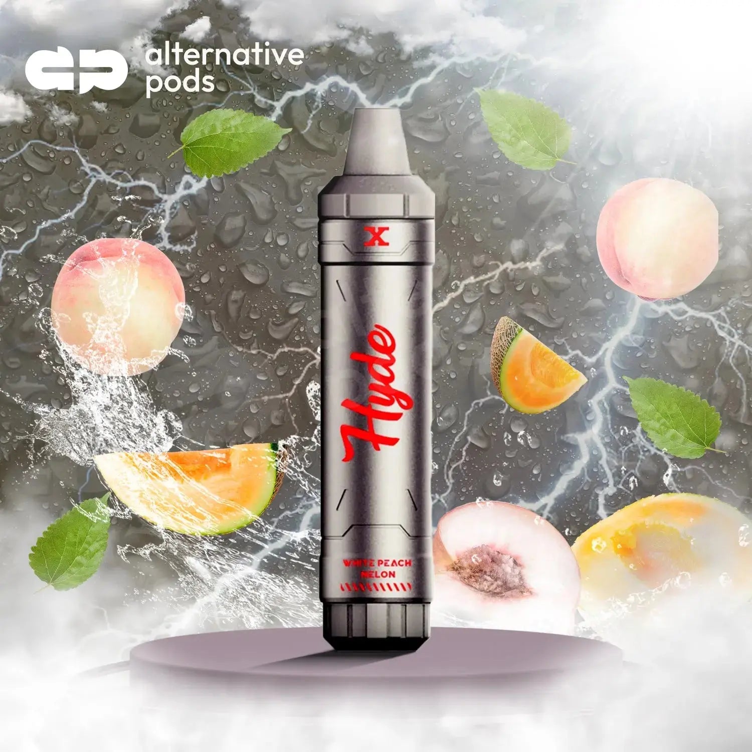 Hyde X 3000 Puffs Disposable Vape - White Peach Melon 