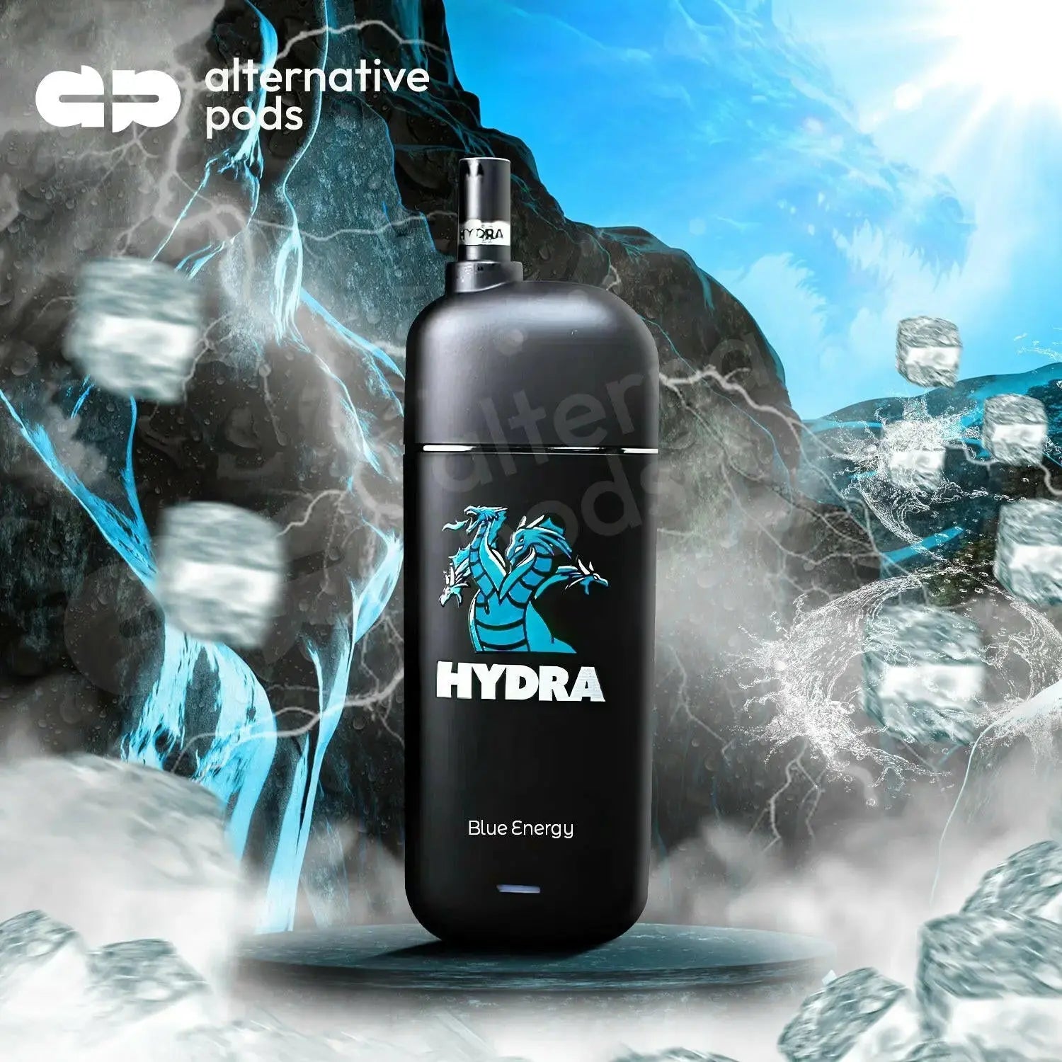 Hydra 5000 Puffs Disposable Vape with Filters 3% - Blue Energy 