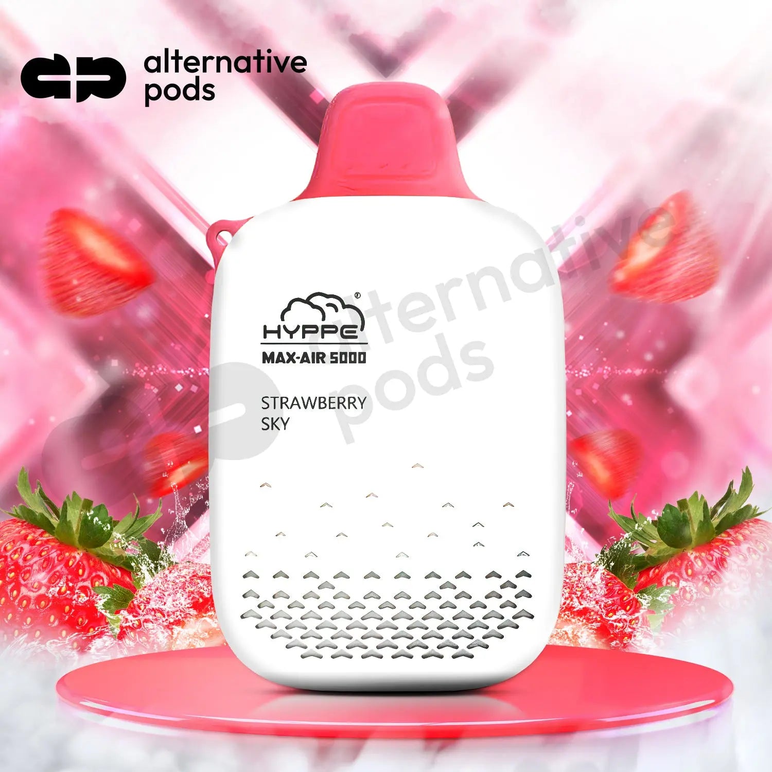 Hyppe Max Air 5000 Puffs Disposable Vape - Strawberry Sky 