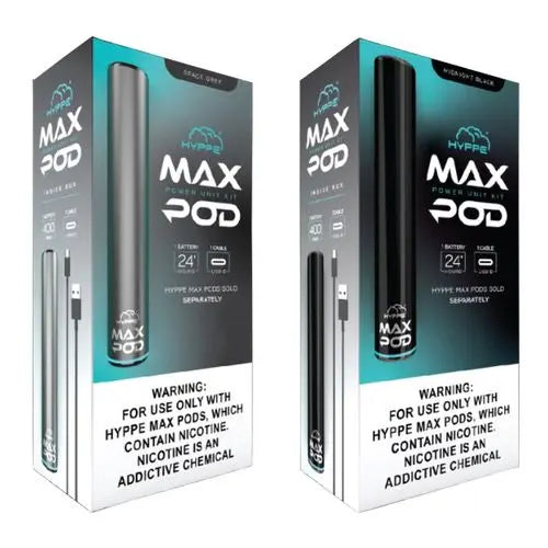 Hyppe Max Pod Disposable Kit Pods + Battery $15.99 Hyppe Max Pod Disposable Kit Pods + Battery $15.99