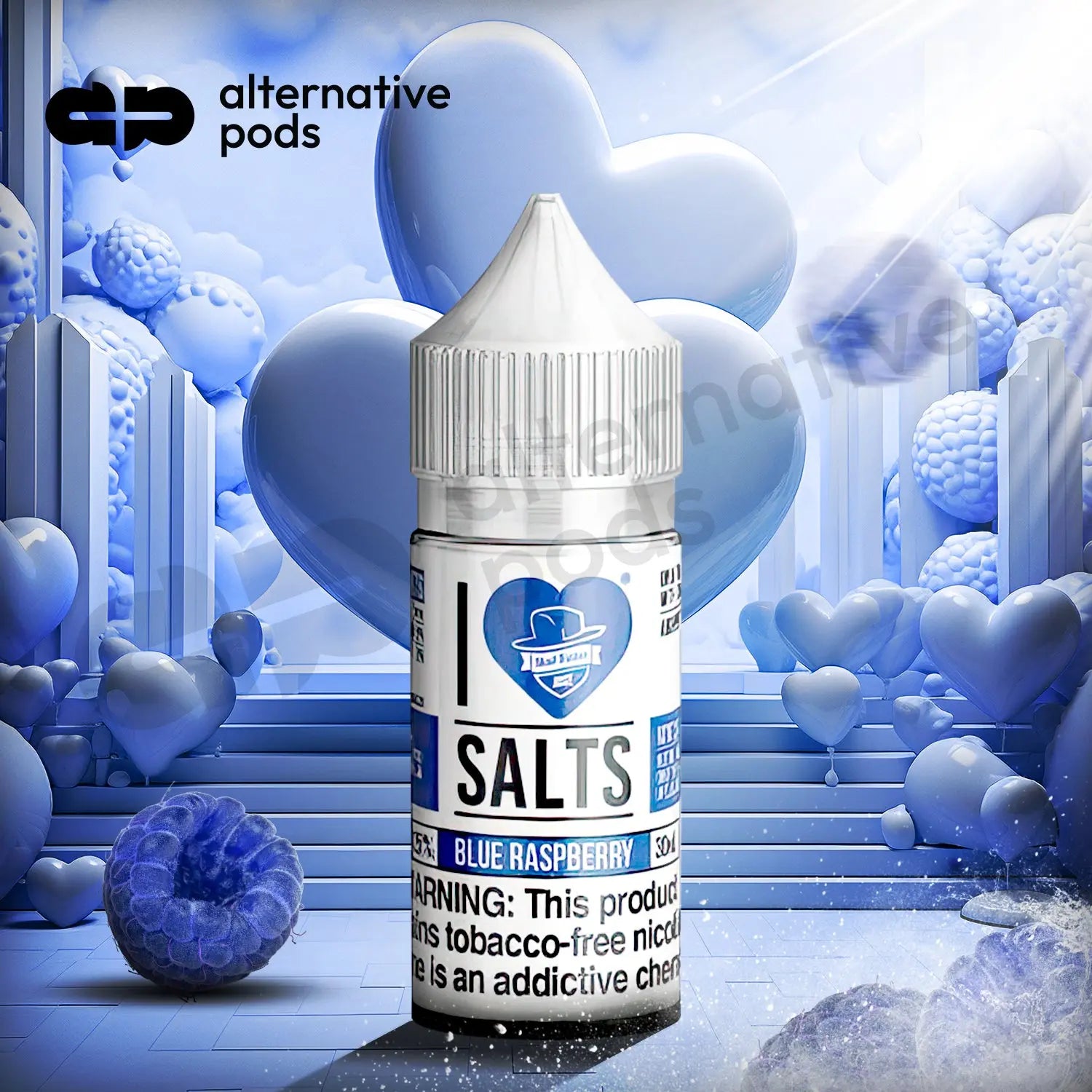 I Love Salts Nicotine Salt E-Liquid By Mad Hatter 30ML - Alternative pods | Online Vape & Smoke Shop