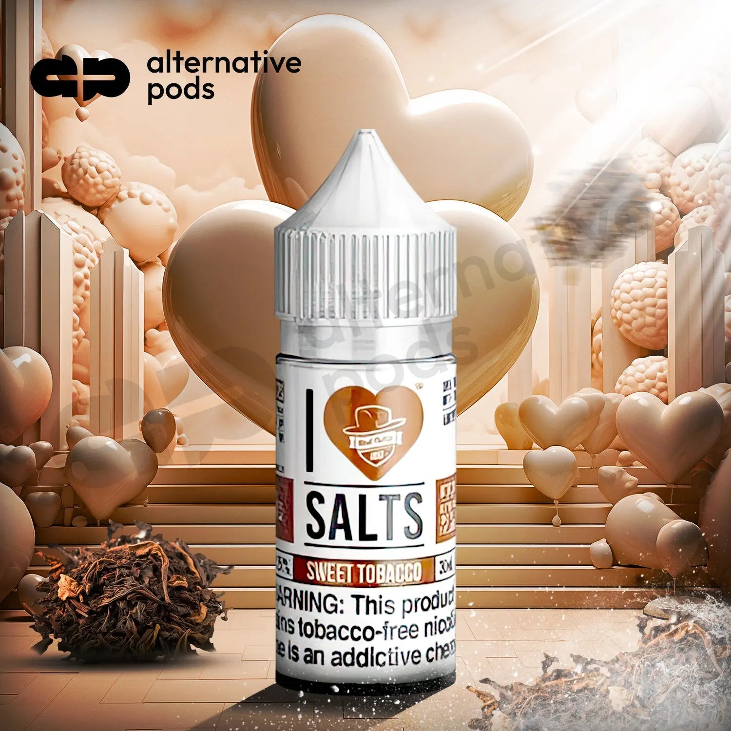 I Love Salts Nicotine Salt E-Liquid By Mad Hatter 30ML - Alternative pods | Online Vape & Smoke Shop
