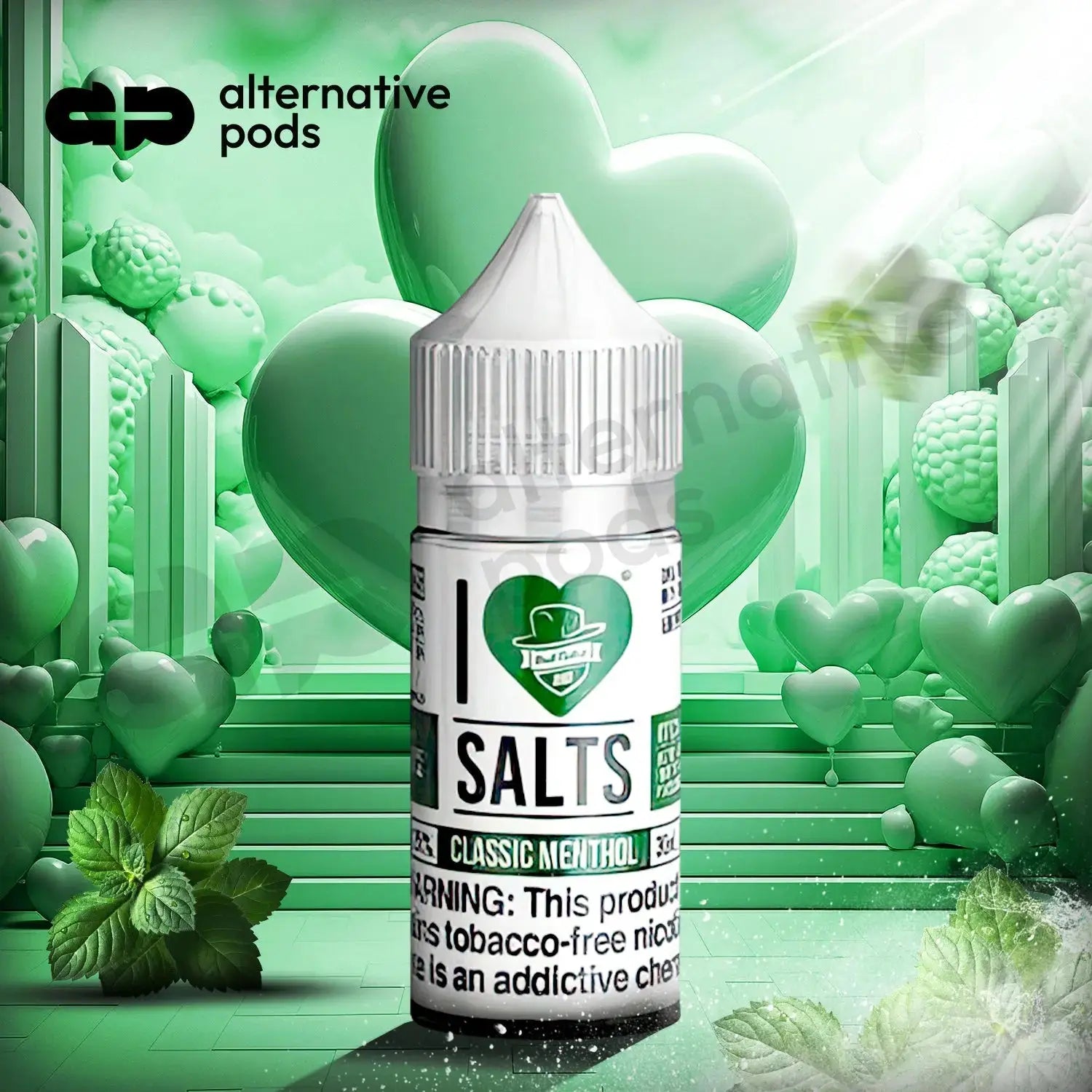 I Love Salts Nicotine Salt E-Liquid By Mad Hatter 30ML - Alternative pods | Online Vape & Smoke Shop