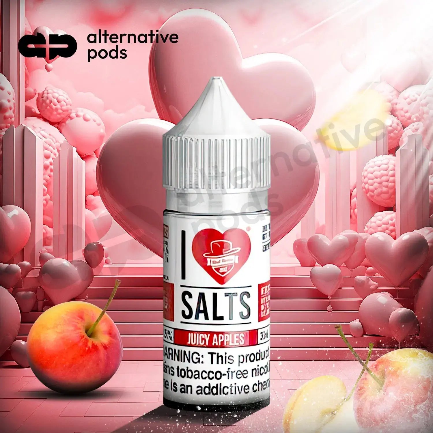 I Love Salts Nicotine Salt E-Liquid By Mad Hatter 30ML - Alternative pods | Online Vape & Smoke Shop