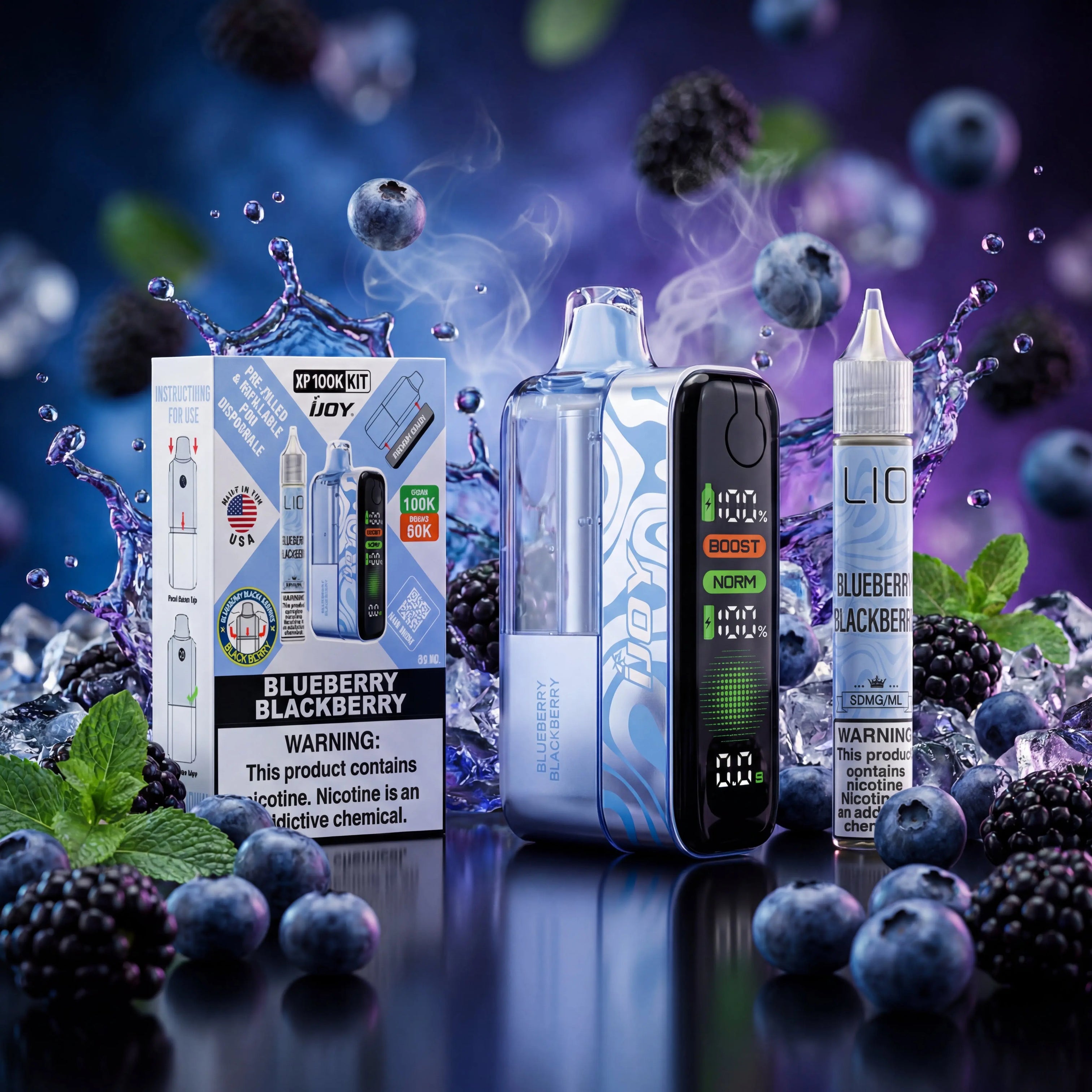 IJOY XP 100K Puffs Disposable Vape | Refillable 5% 1500mAh