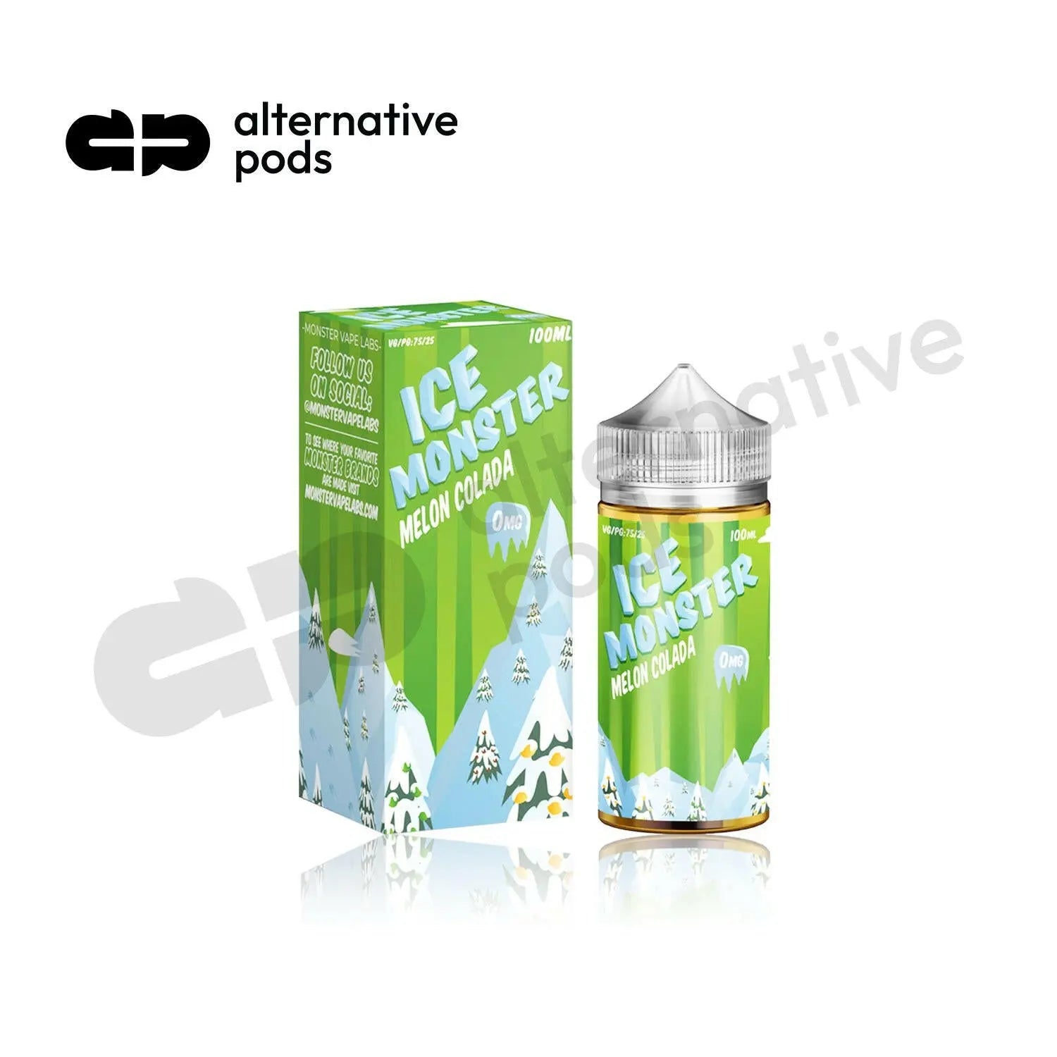 Ice Monster Synthetic Nicotine E-Liquid 100ML - Alternative pods | Online Vape & Smoke Shop
