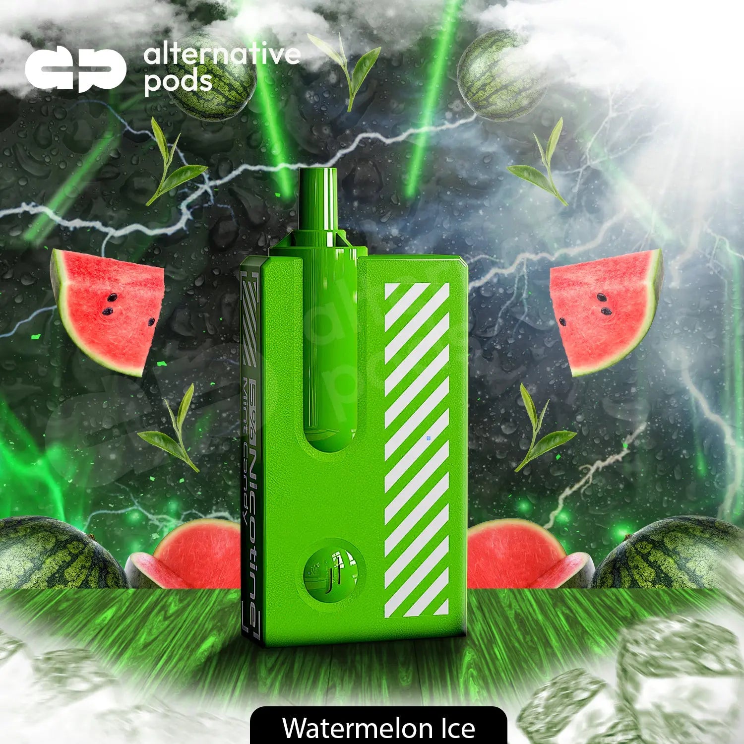 Idols Mega 5300 Puffs Disposable Vape SALE - Watermelon Ice 