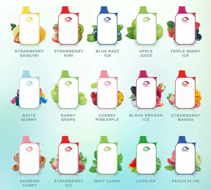 Ijoy Bar Ic6000 Puffs Disposable Vape 