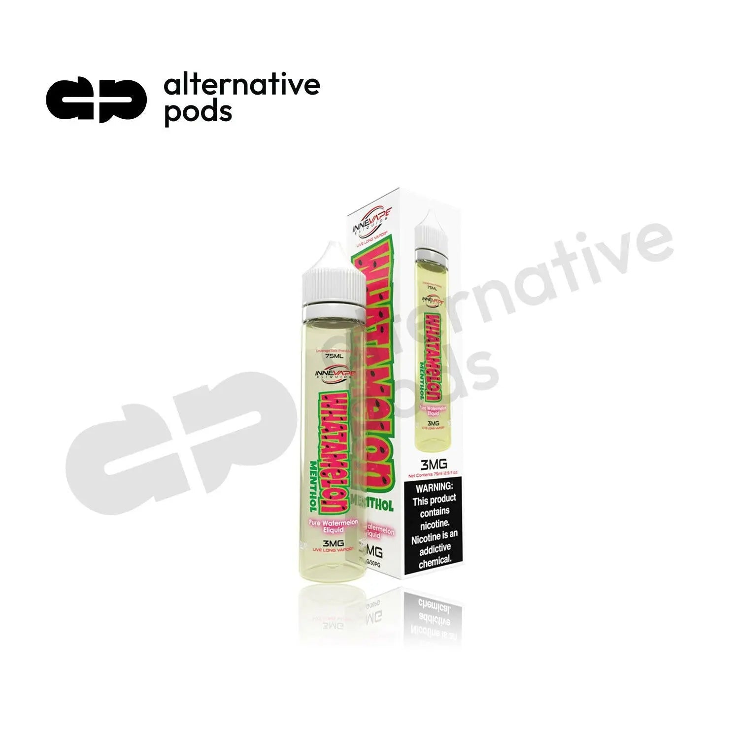 Innevape E-Liquid 75ML Regular Nicotine - Alternative pods | Online Vape & Smoke Shop