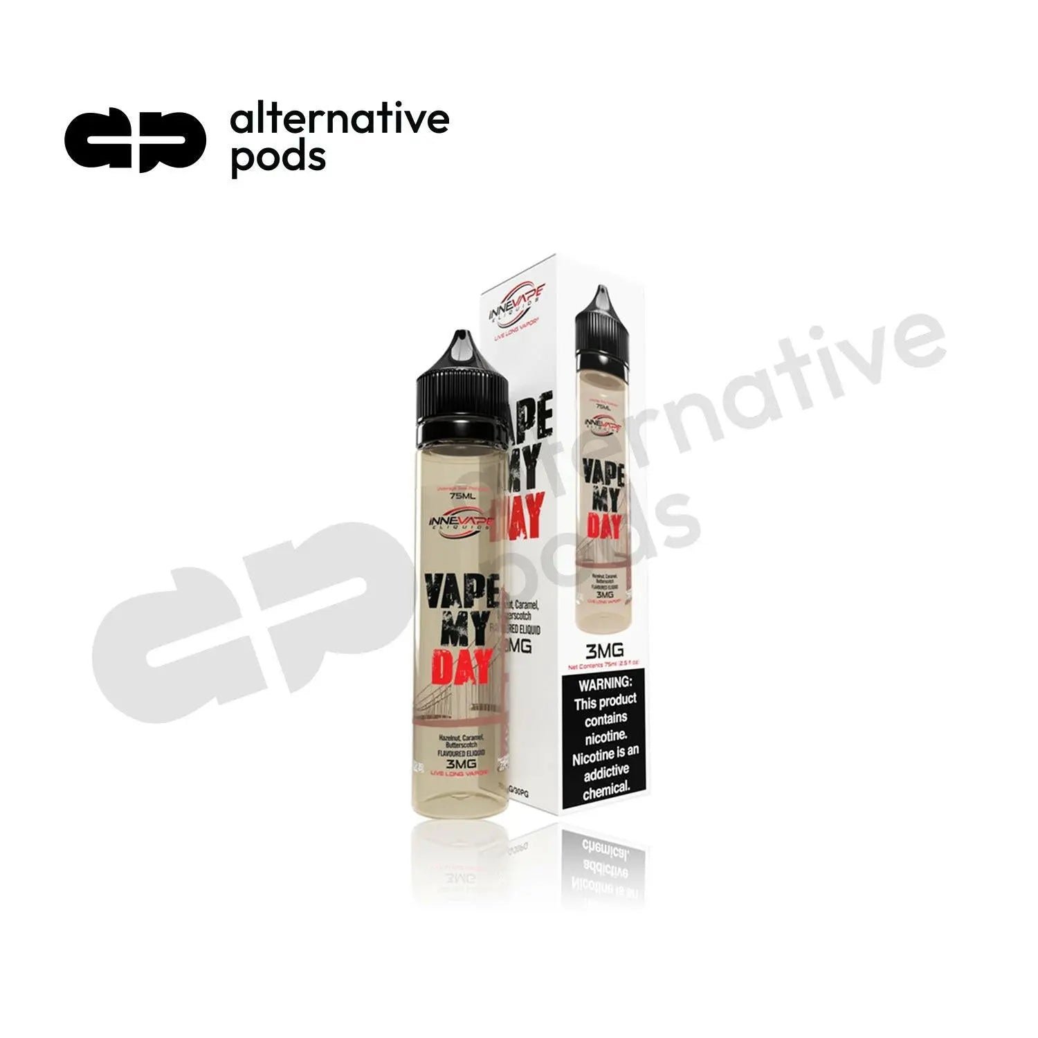 Innevape E-Liquid 75ML Regular Nicotine - Alternative pods | Online Vape & Smoke Shop