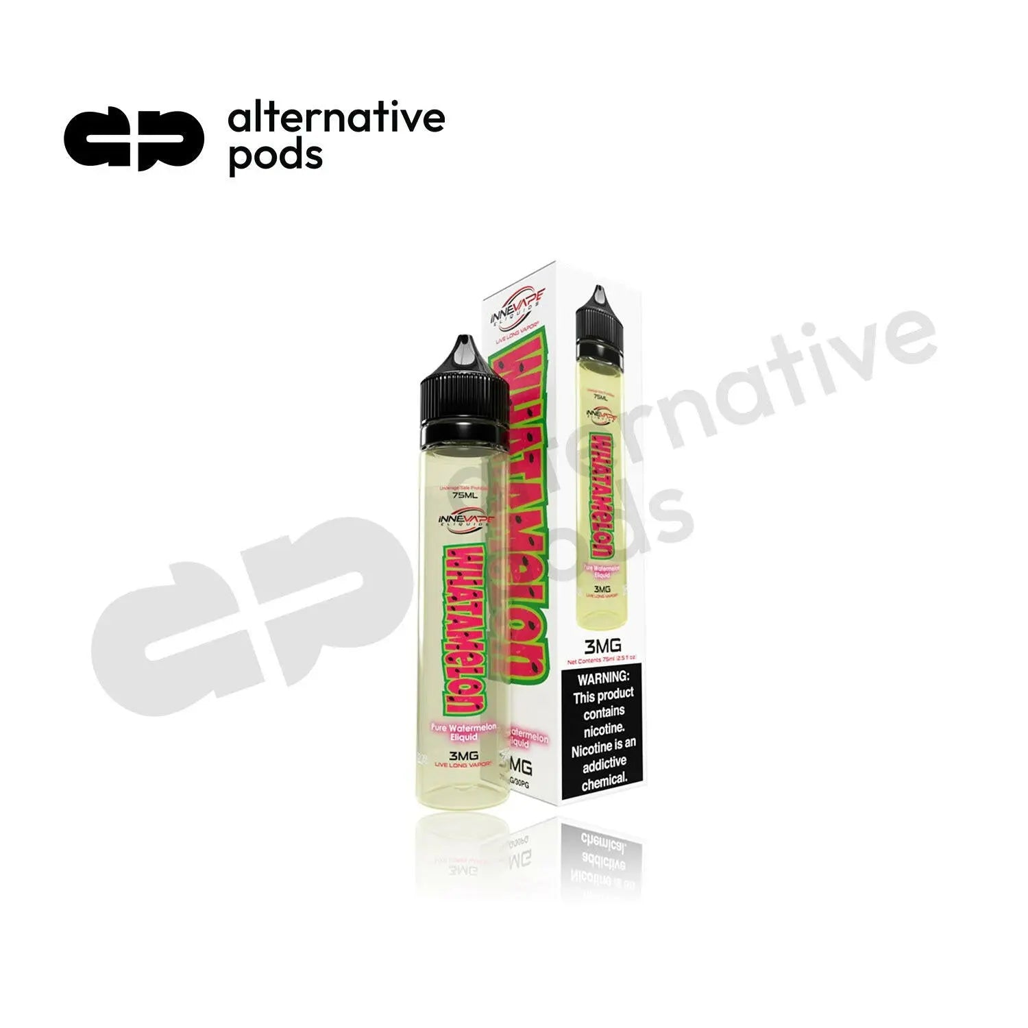 Innevape E-Liquid 75ML Regular Nicotine - Alternative pods | Online Vape & Smoke Shop