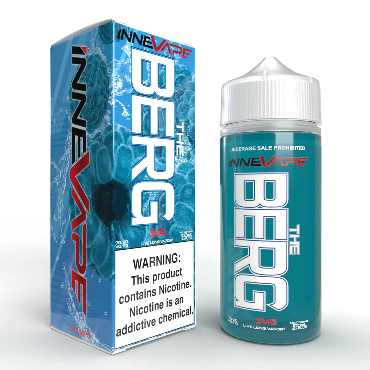 Innevape Regular Nicotine E-Liquid 100ML - Alternative pods | Online Vape & Smoke Shop