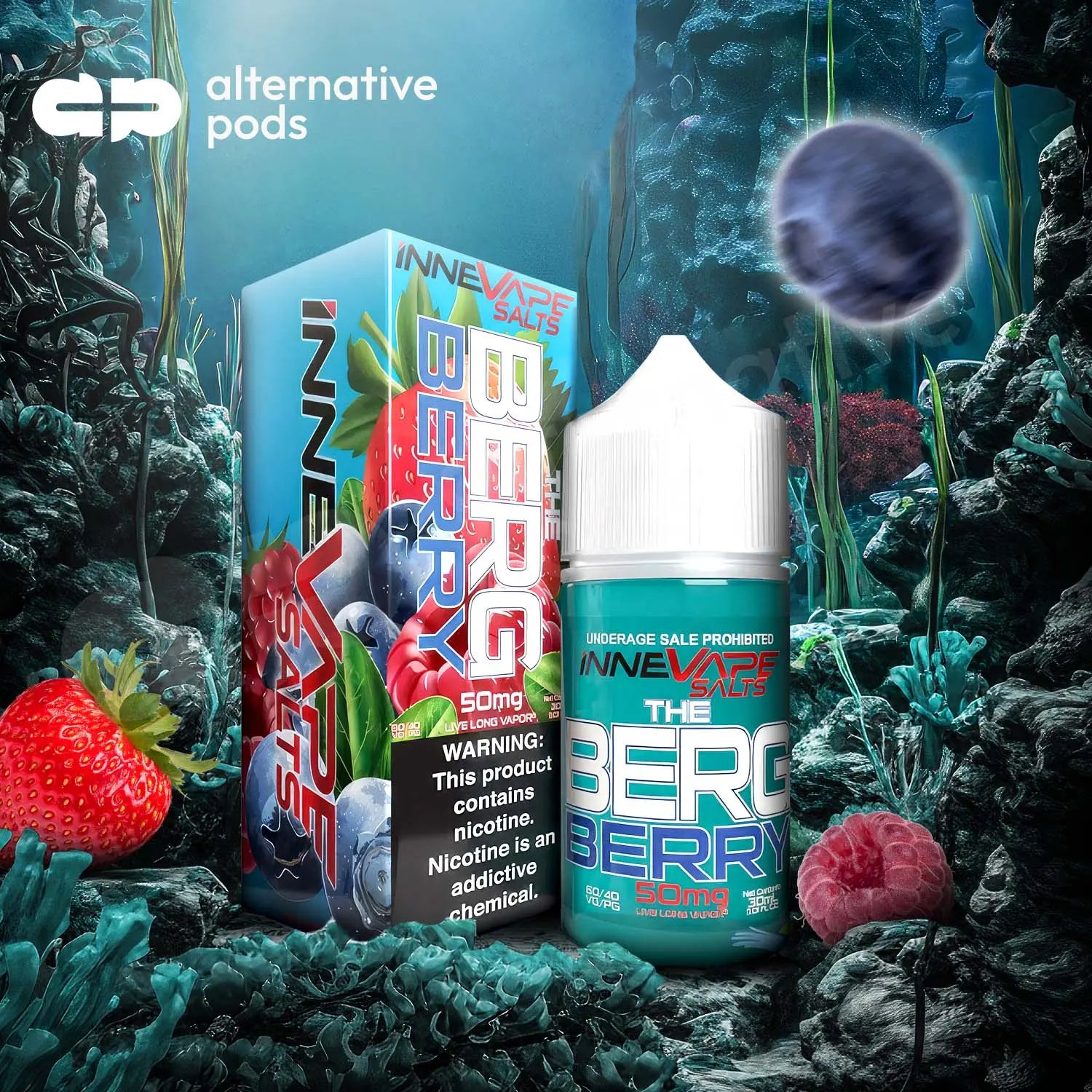 Innevape Salts Synthetic Nicotine Salt E-Liquid 30ML - Alternative pods | Online Vape & Smoke Shop