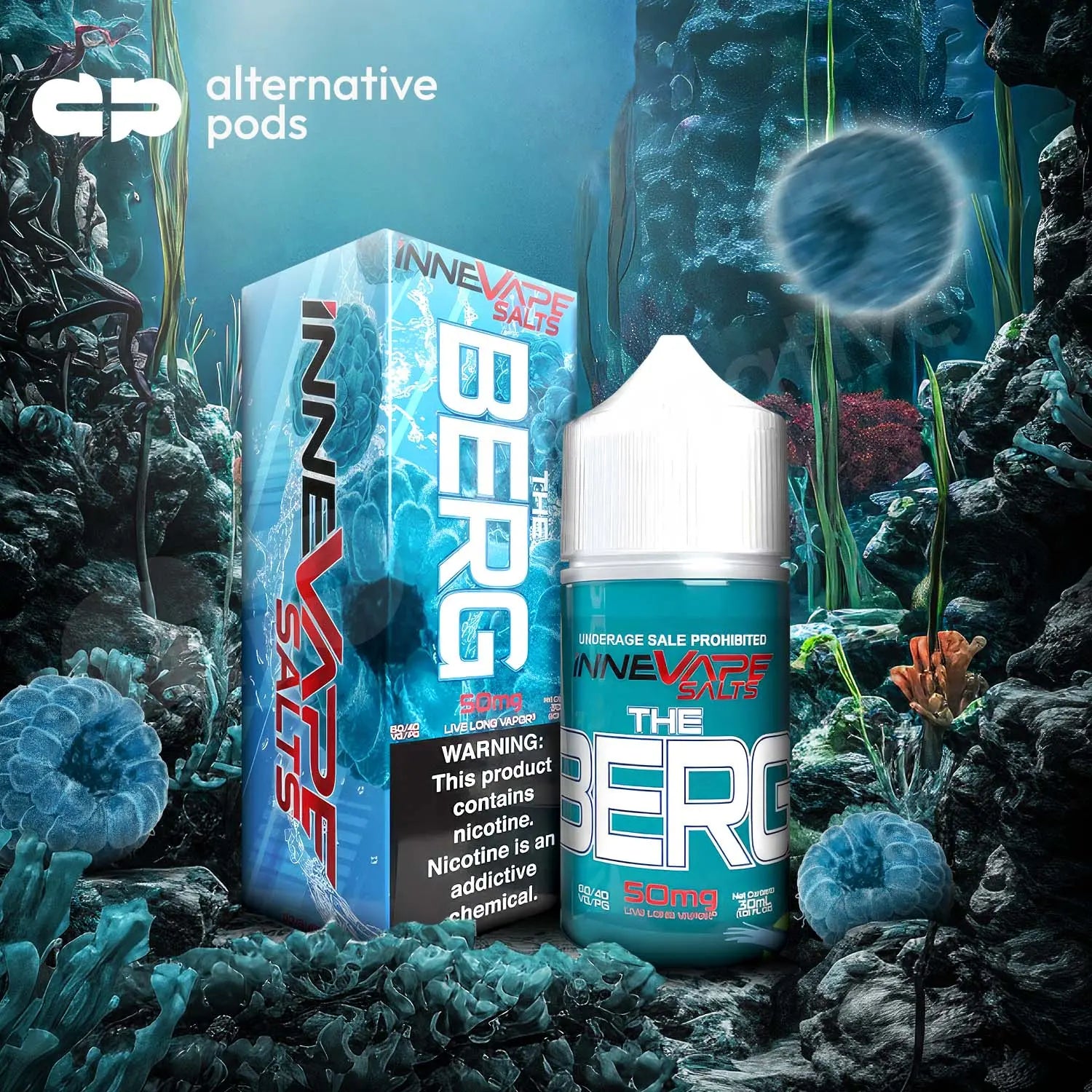 Innevape Salts Synthetic Nicotine Salt E-Liquid 30ML - Alternative pods | Online Vape & Smoke Shop